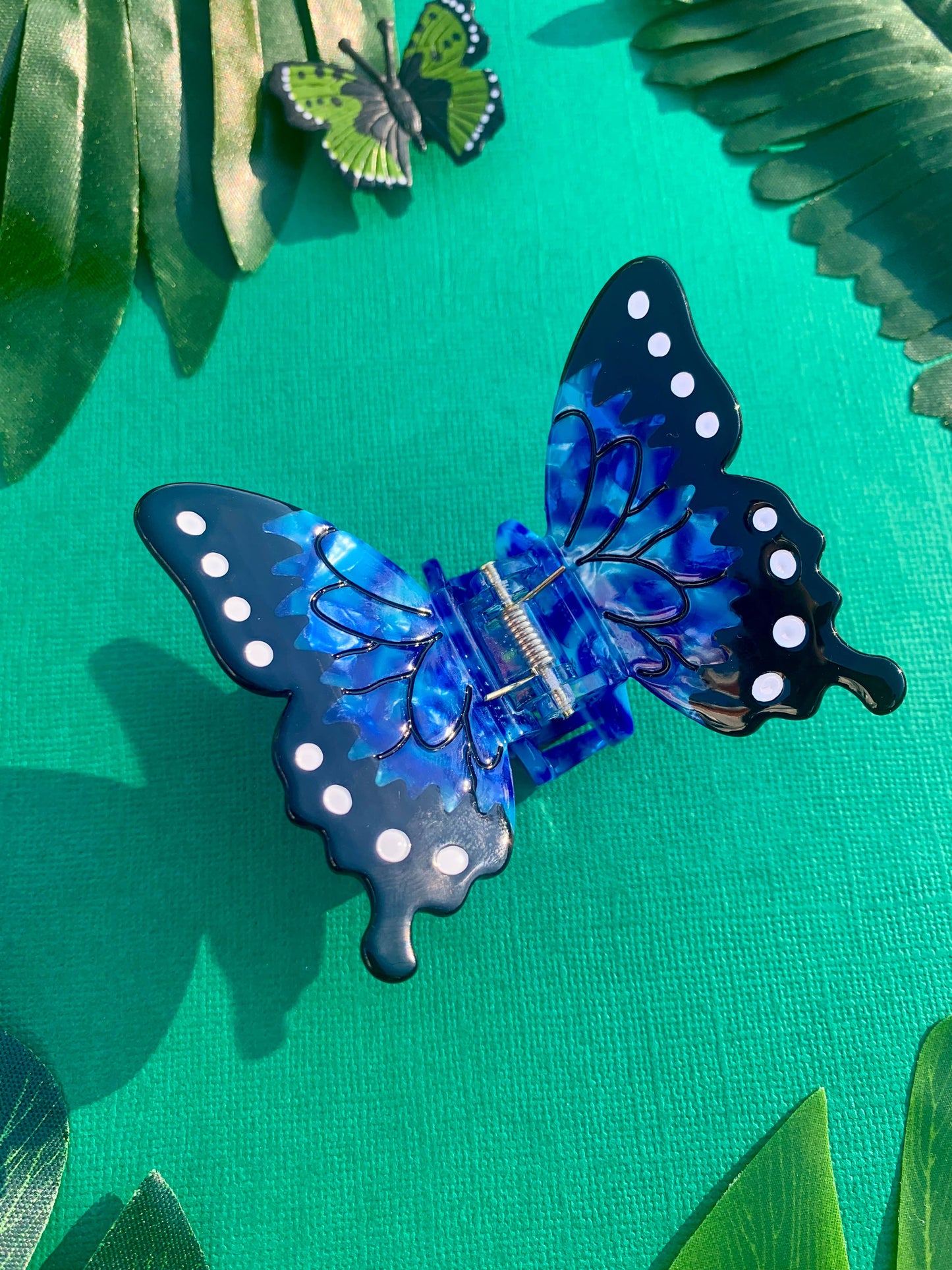 Blue Morpho - Hair Claw