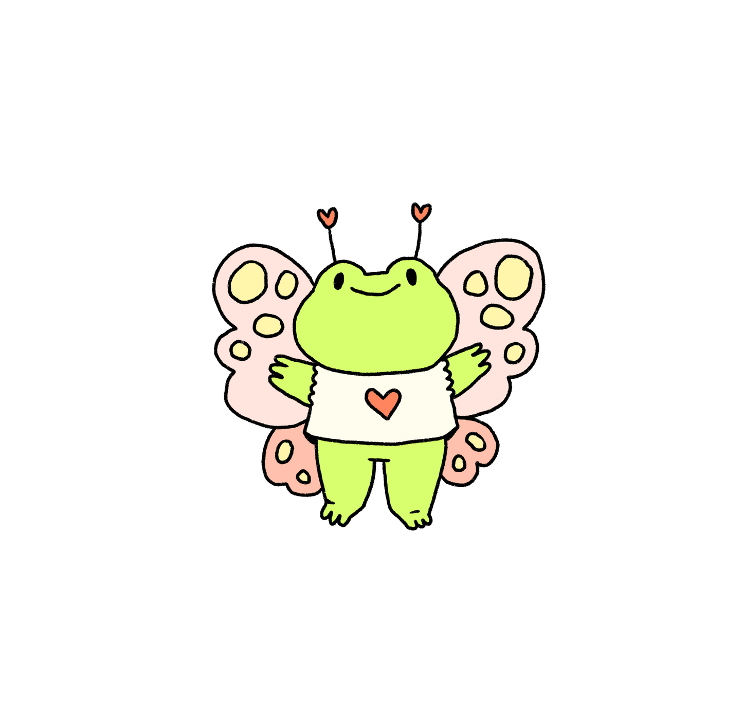 Frog and Bug - Sticker Pack