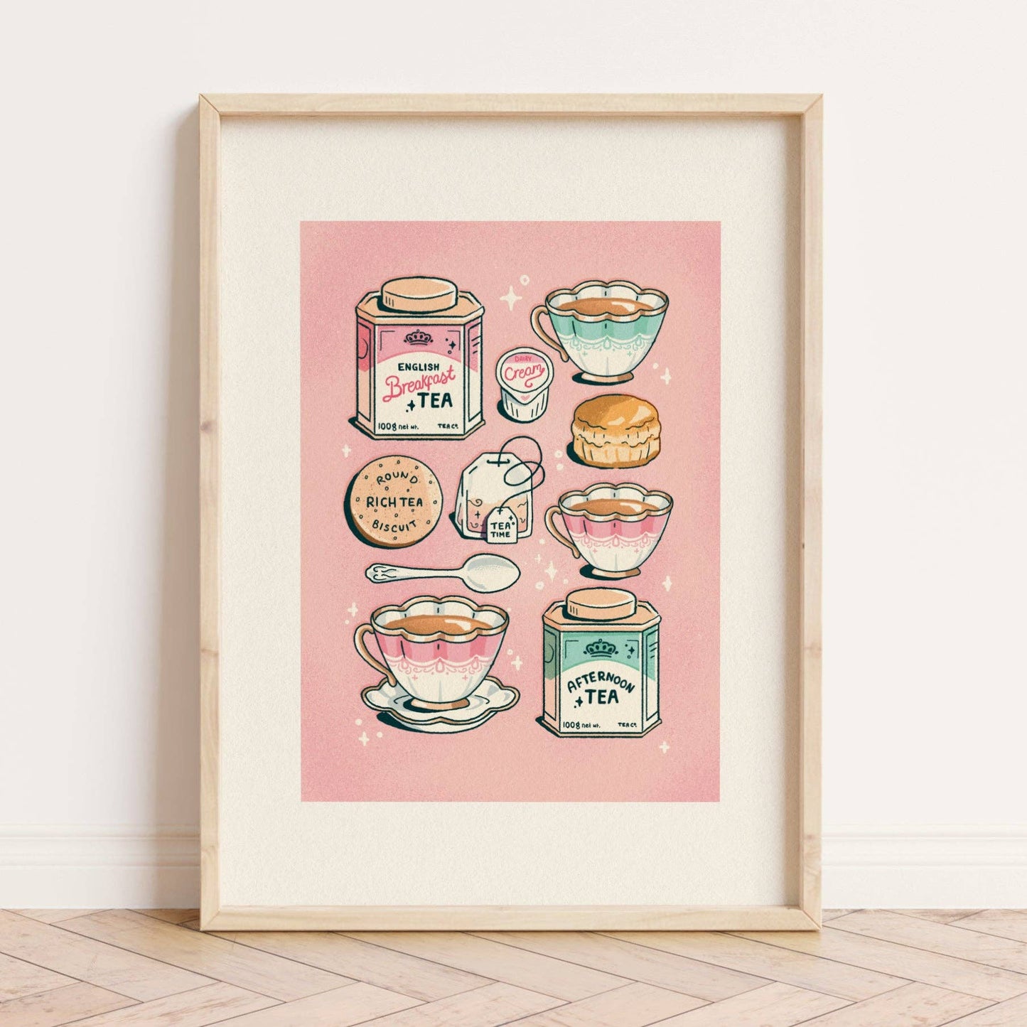 Tea Tins - A5 Print