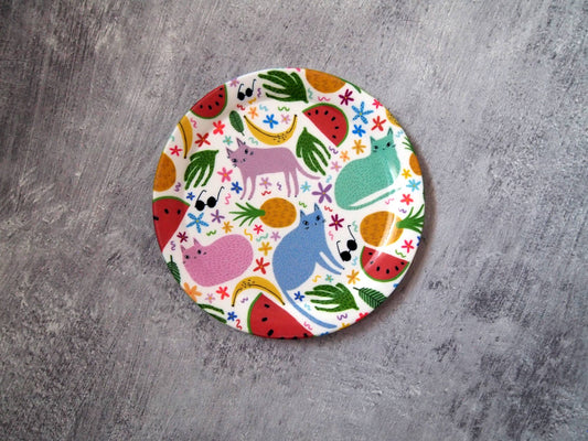 Cats and Fruits - Trinket Tray