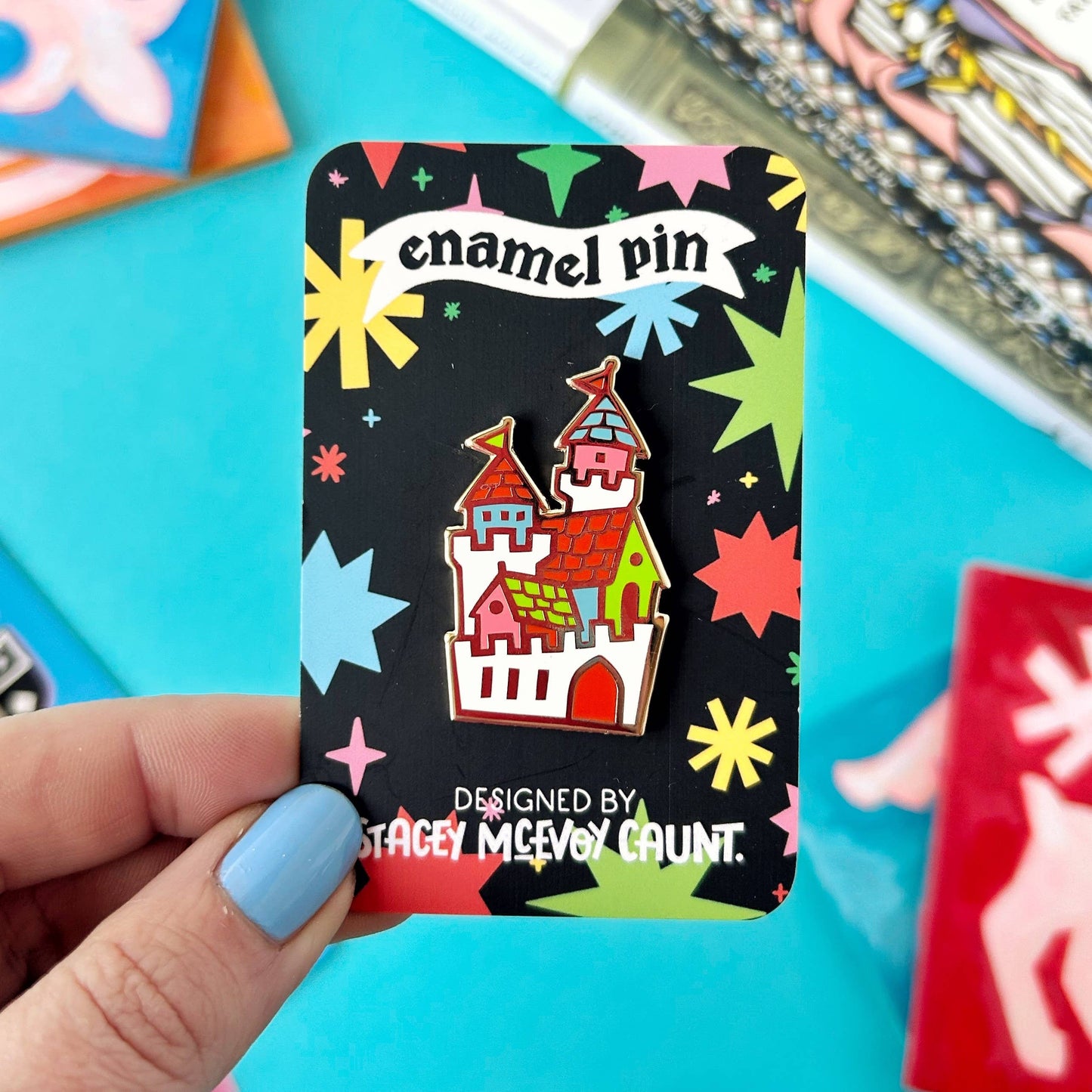Medieval Castle - Enamel Pin