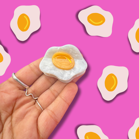 Sunny Side Up - Mini Hair Claw