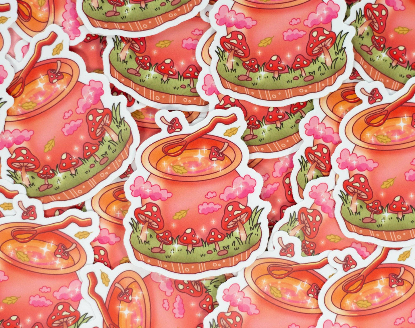 Mushroom Cauldron - Sticker