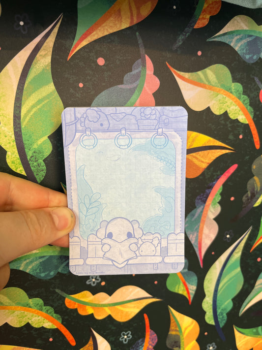 Luna Train Travels - A7 Notepad