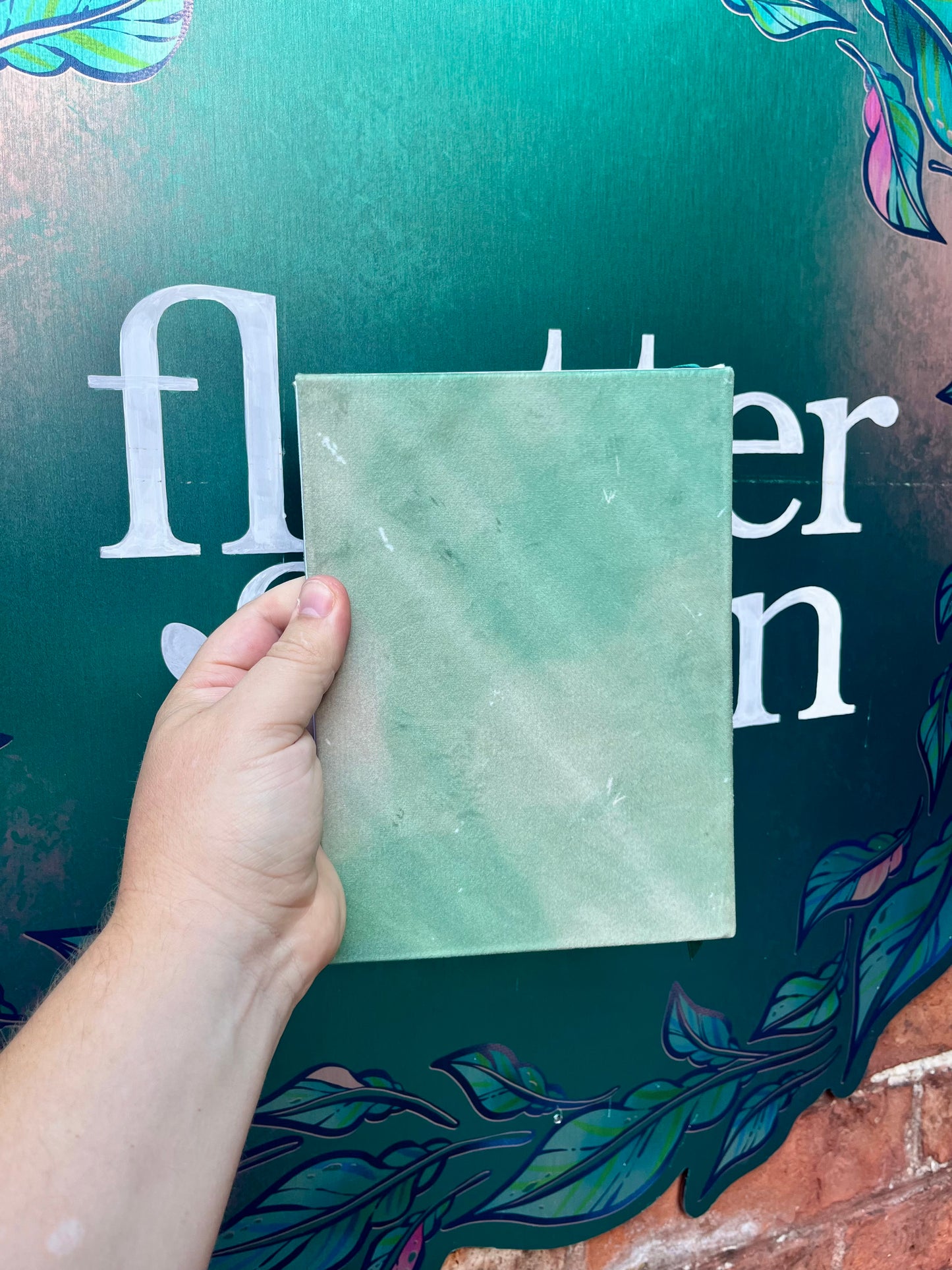 Theo - Handbound Velvet Notebook