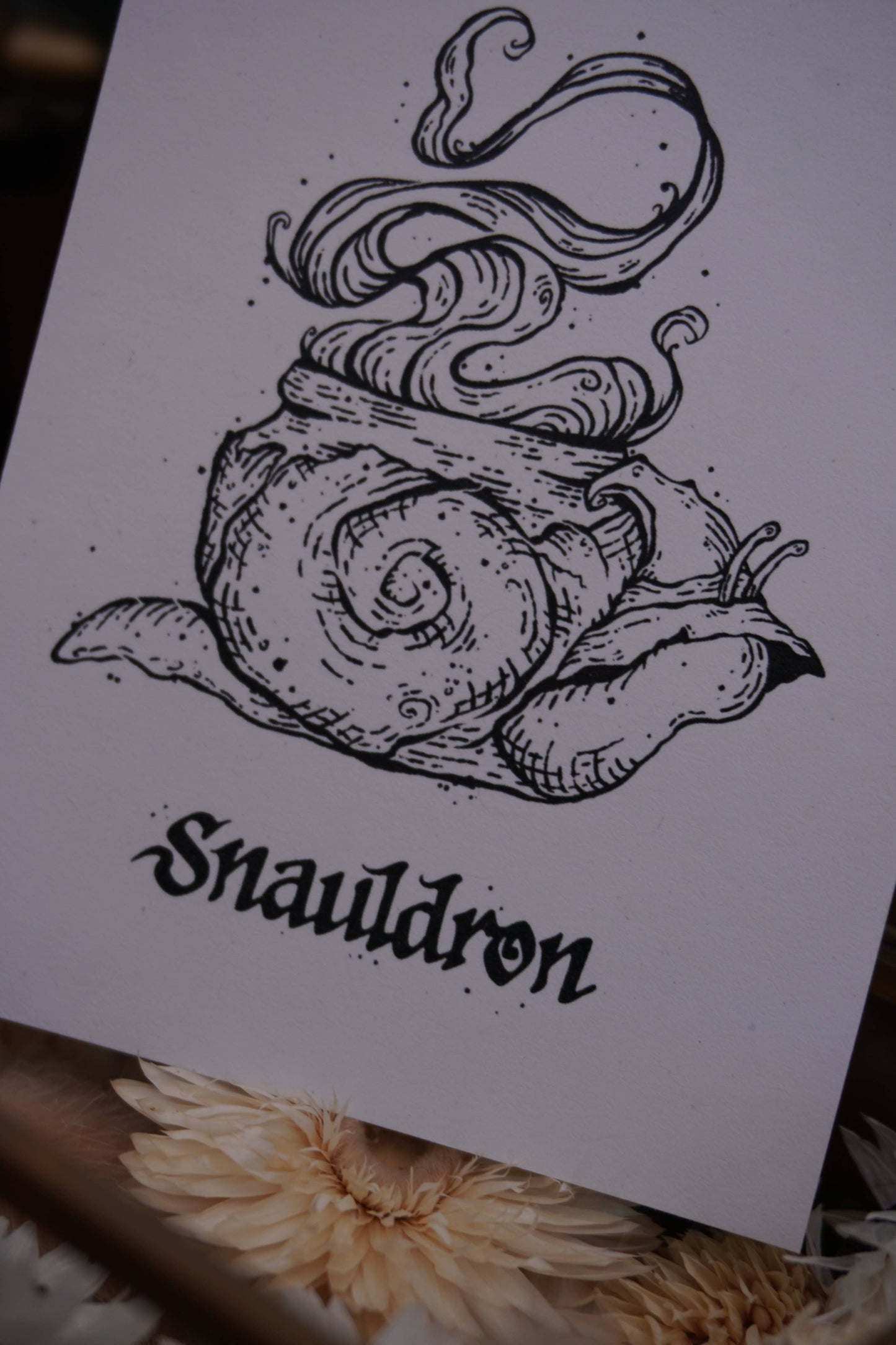 Snauldron - A7 Art Print