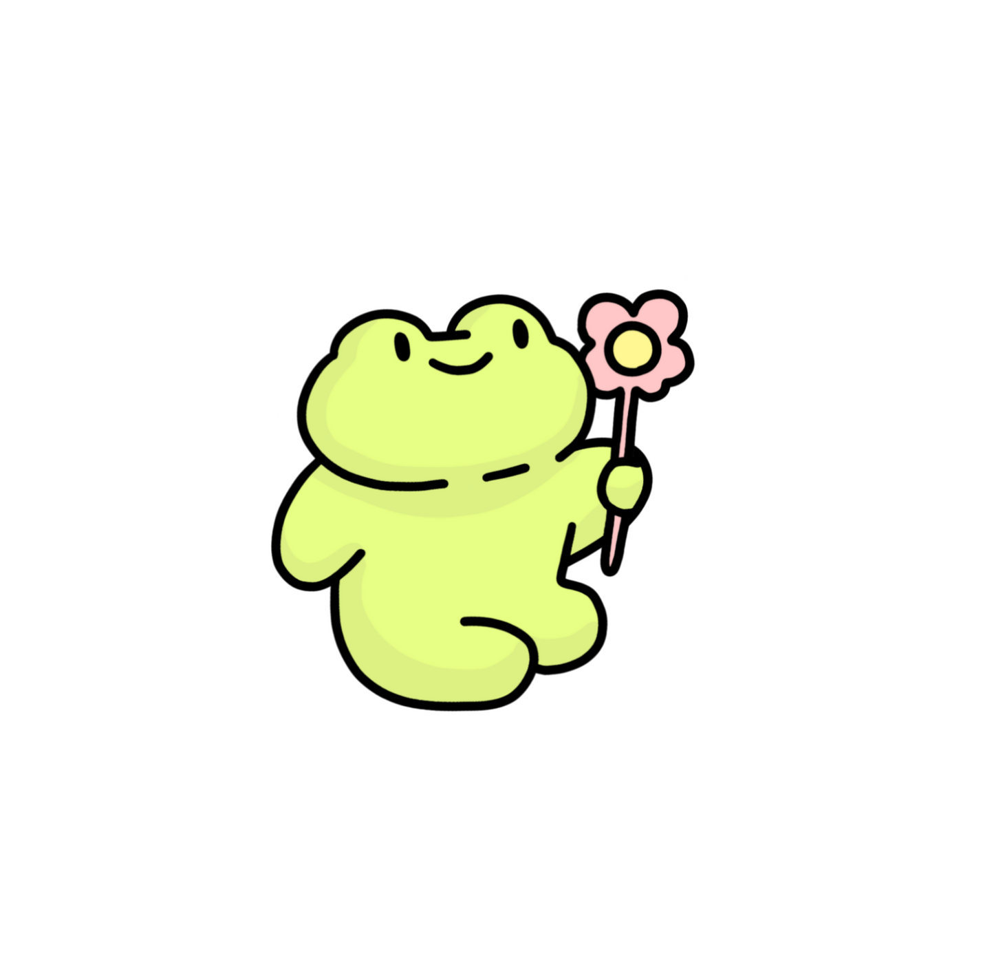Frog and Bee - Sticker Pack