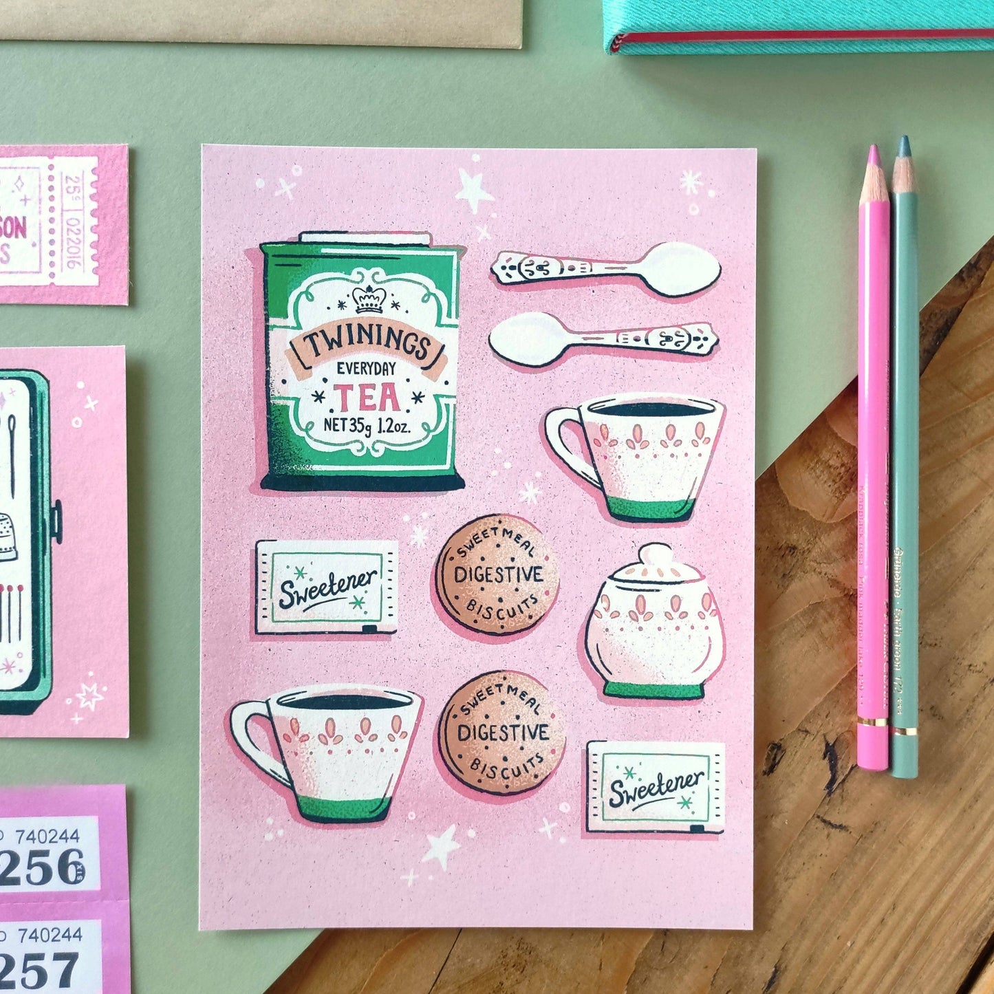 Tea Time - A5 Print