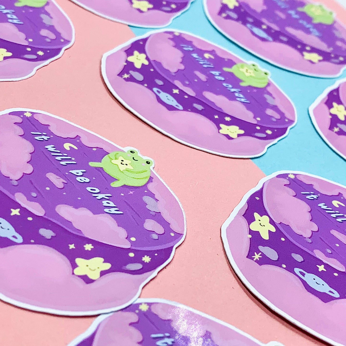 Frog Cake Sticker | Frog Sticker | Froggy Sticker | Sticker