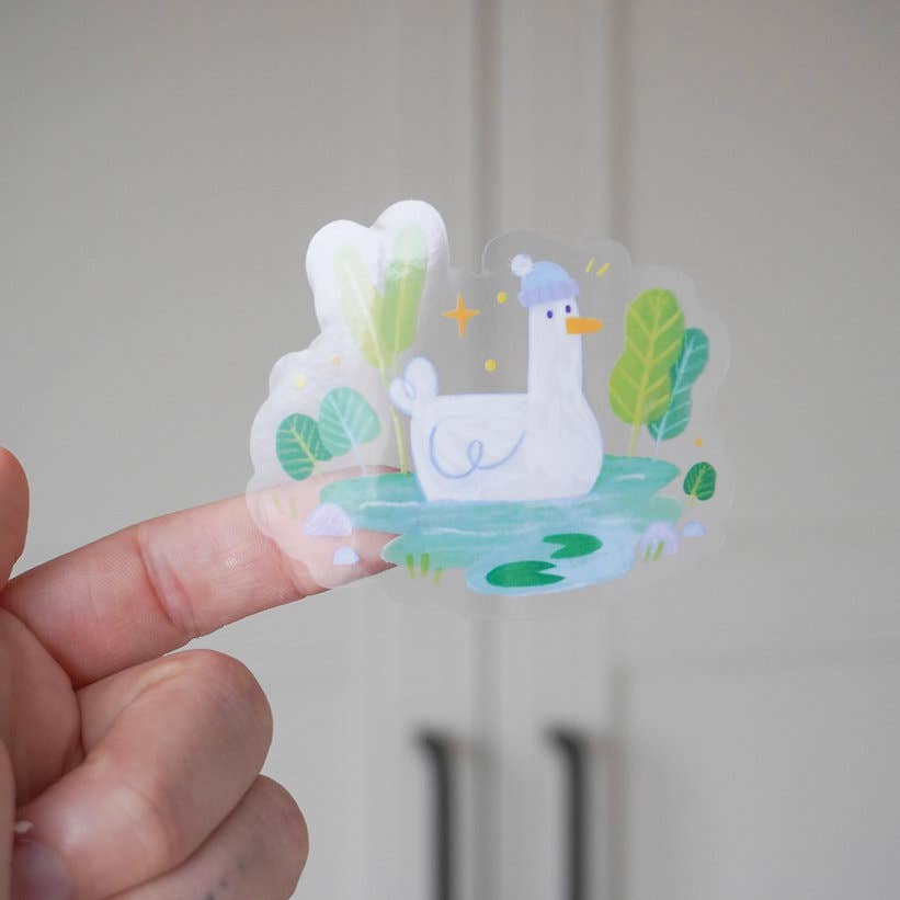 Winter Goose - Sticker