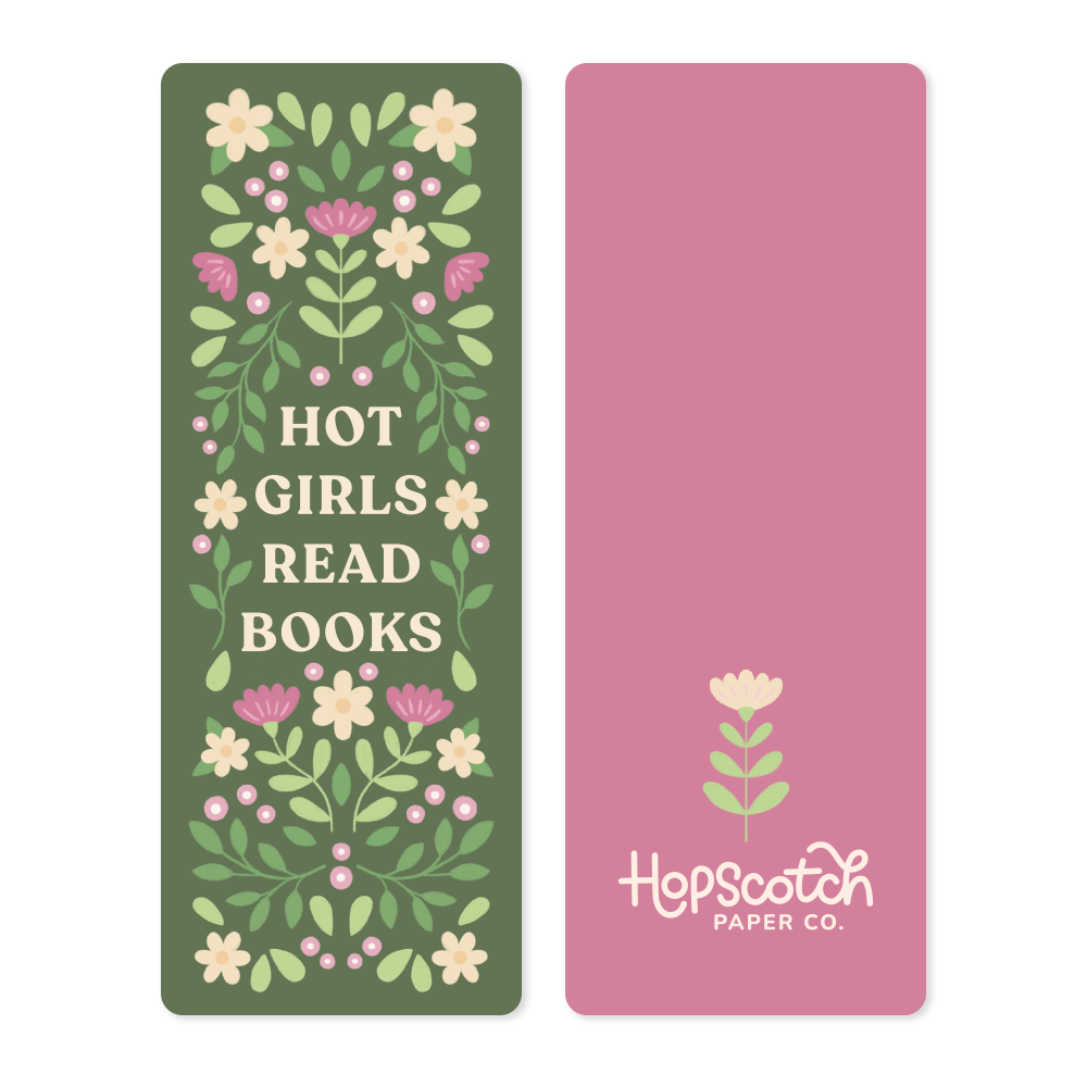 Hot Girls Read Books - Bookmark