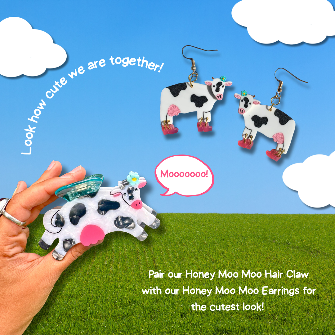 Honey Moo Moo - Hair Claw