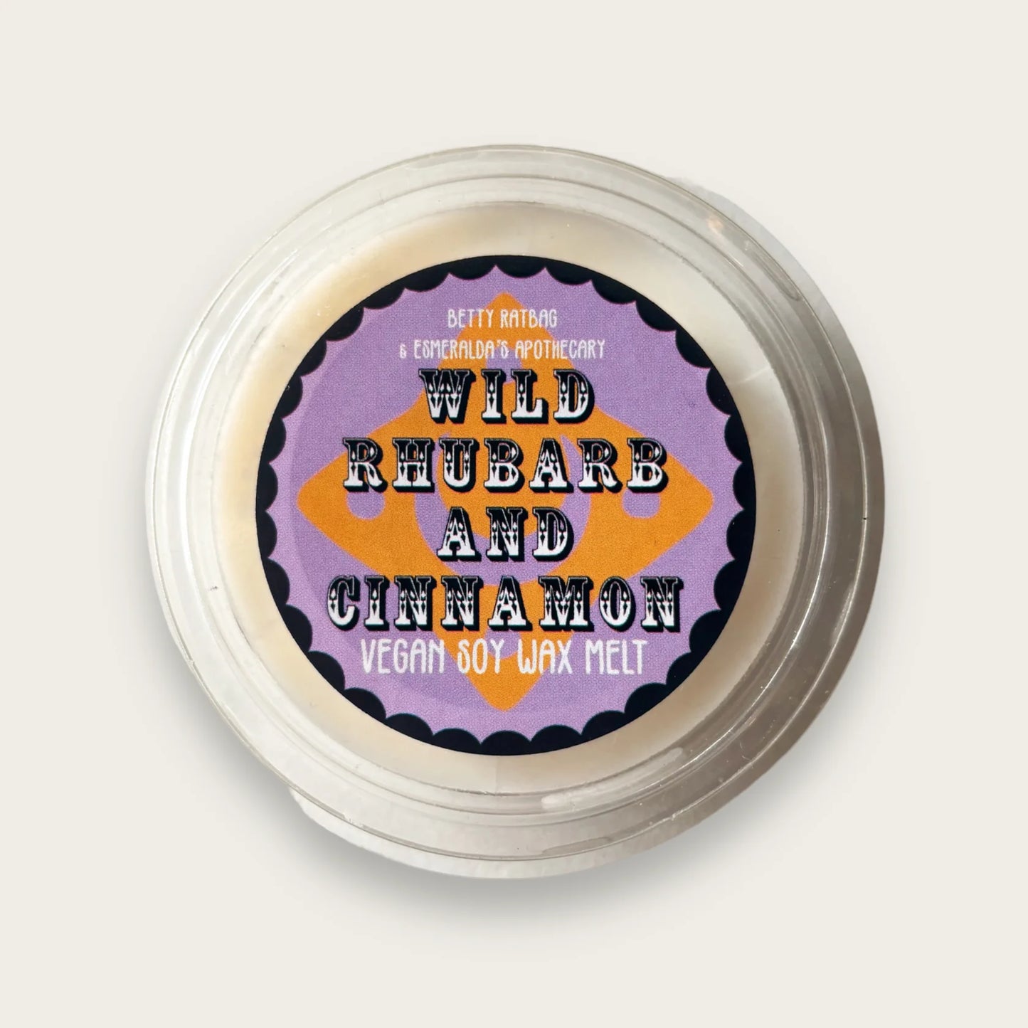 Wild Rhubarb & Cinnamon - Wax Melt Pot
