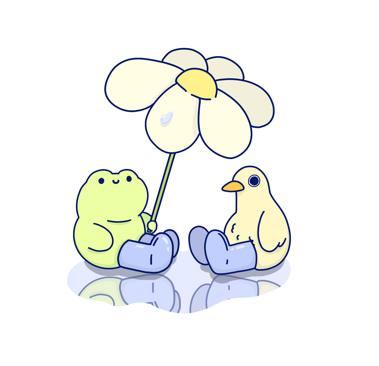 Rainy Day Nim N' Puddle - Sticker Pack