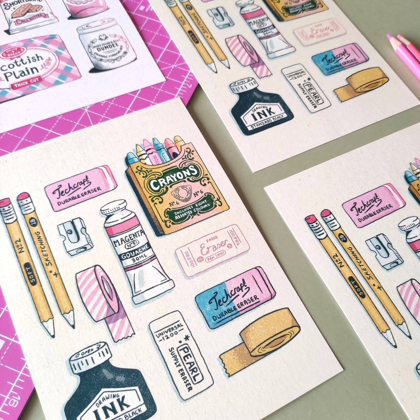 Art Supplies - A5 Print