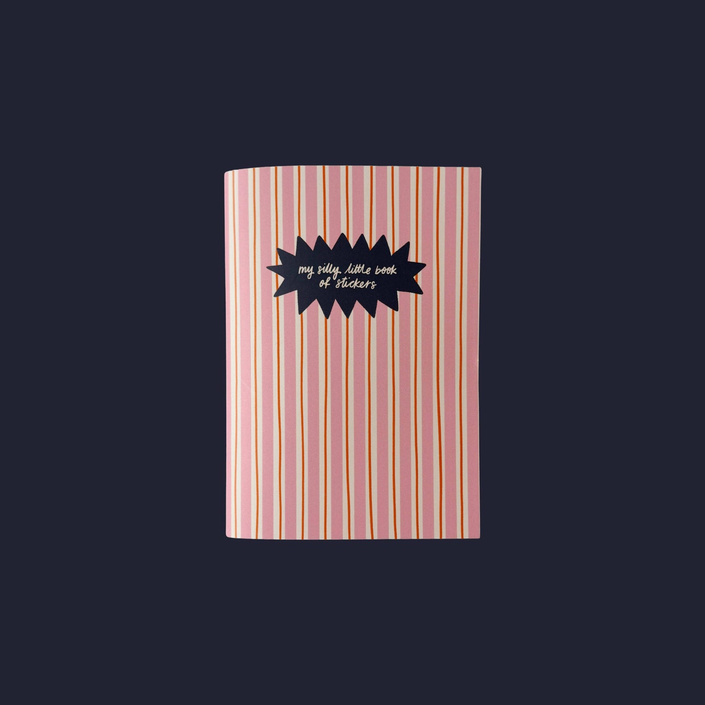 My Silly Little Book of Stickers Stripes - A6 Sticker Keeper