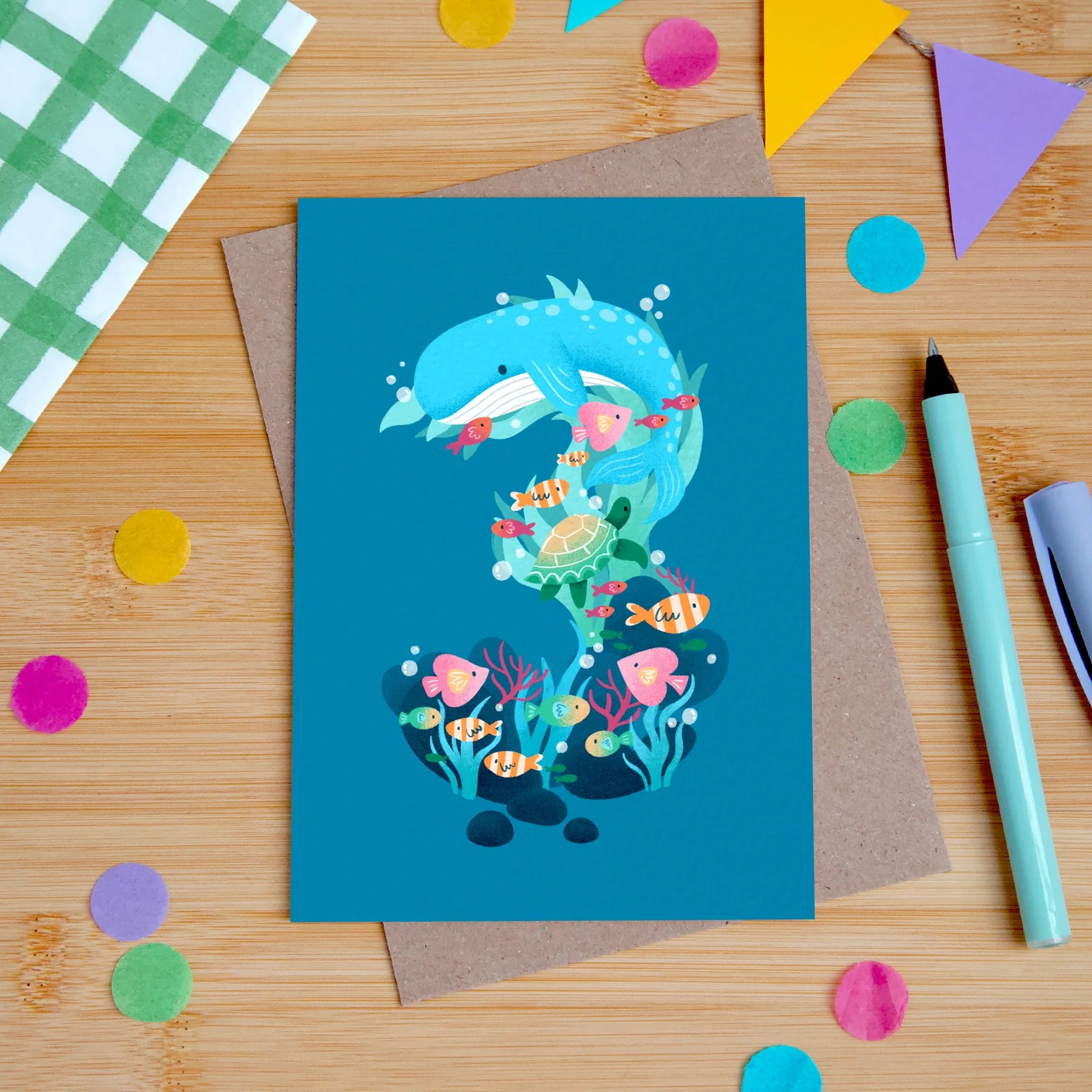 Age 3 Card