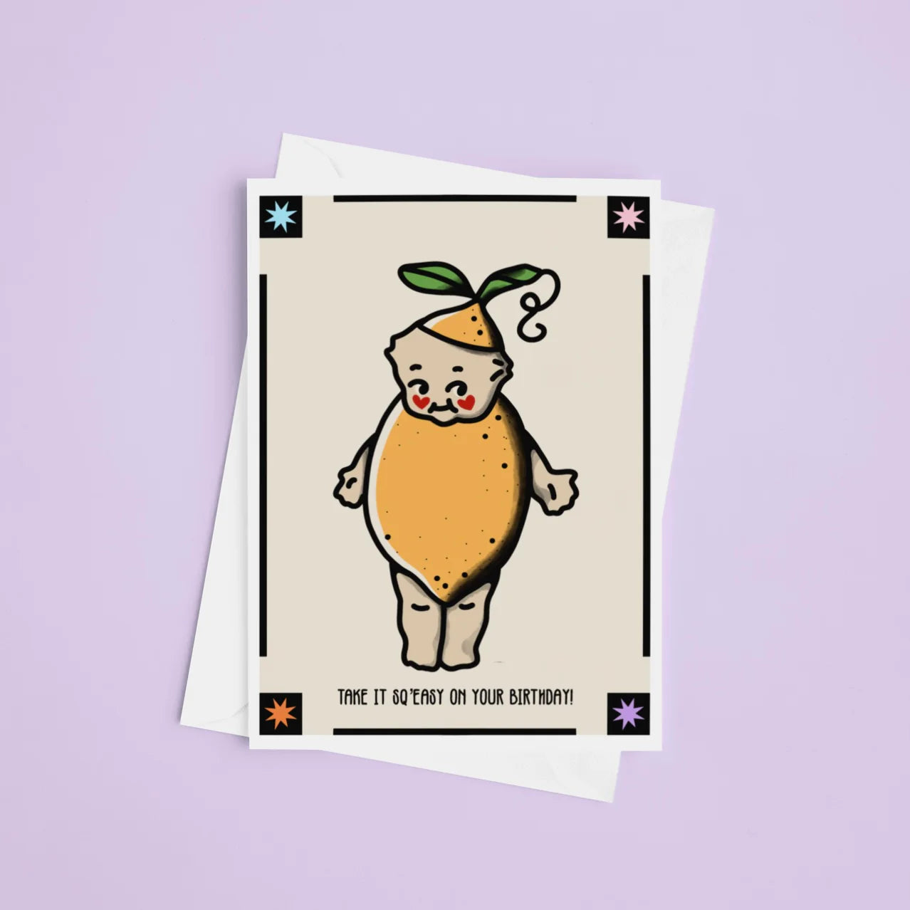 Lemon Kewpie - A6 Card