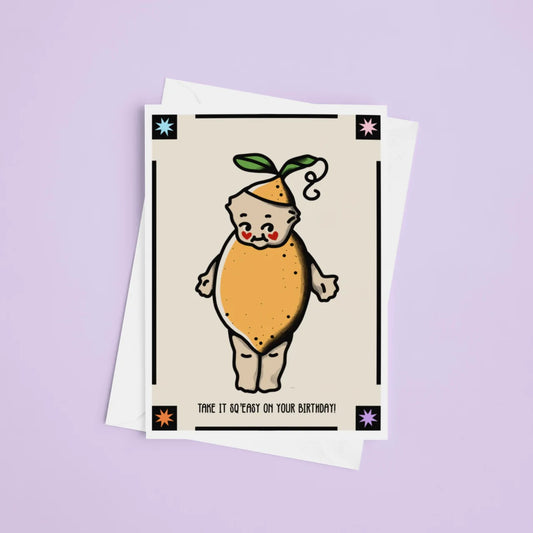 Lemon Kewpie - A6 Card