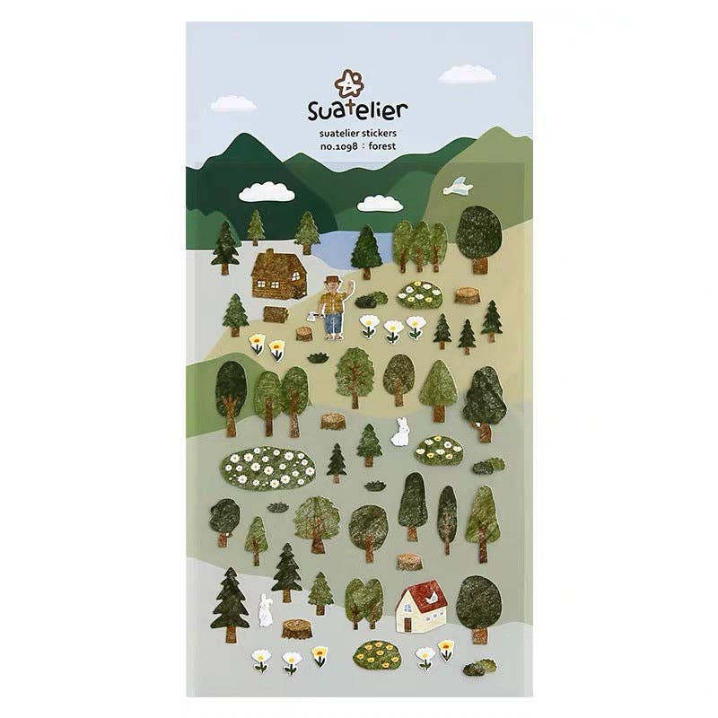 Suatelier - Forest - Sticker Sheet