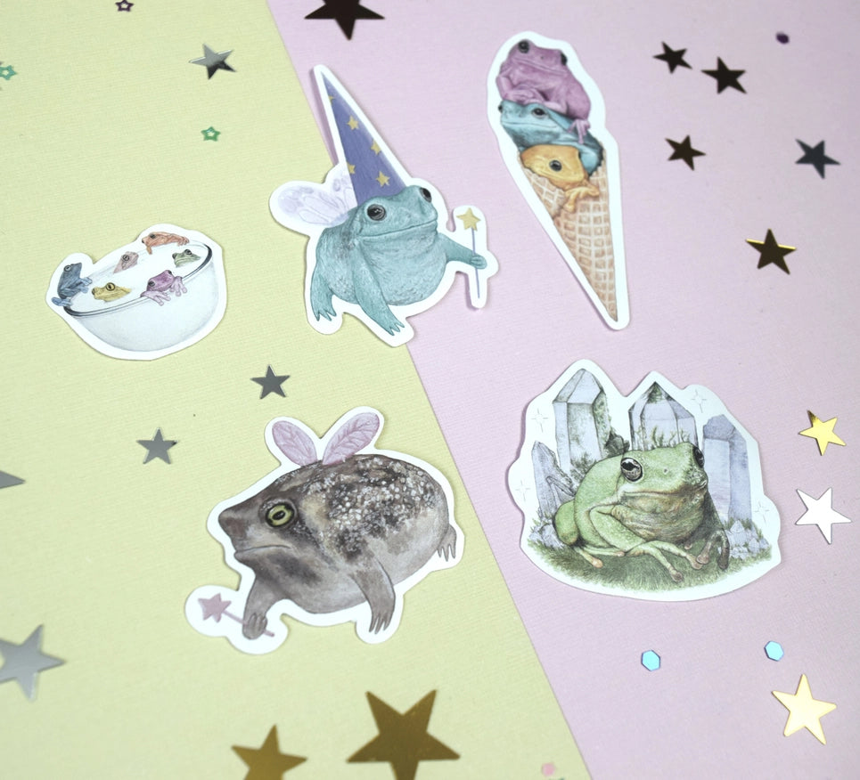 Magic Frogs - Sticker Pack