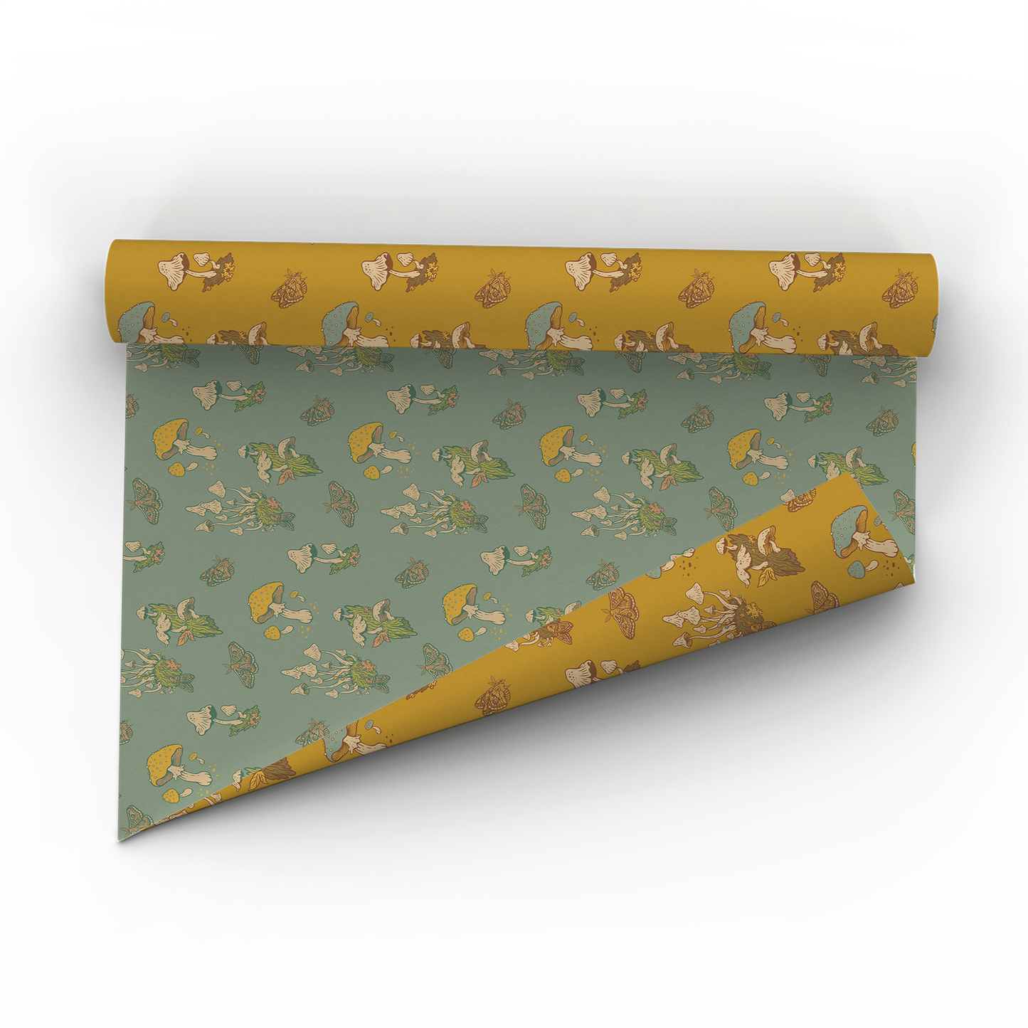 Mushrooms - Double Sided - Wrapping Paper