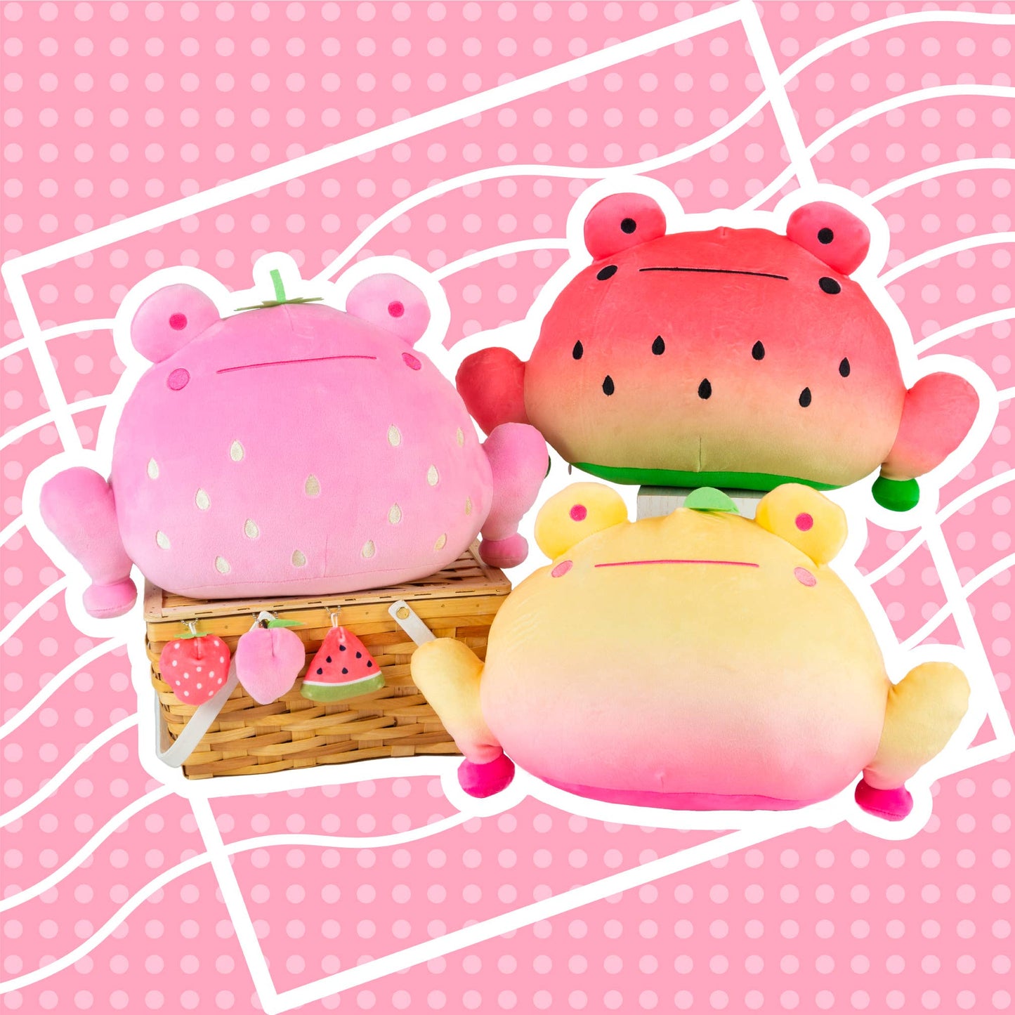 Fruity Frog - Scented Plushies