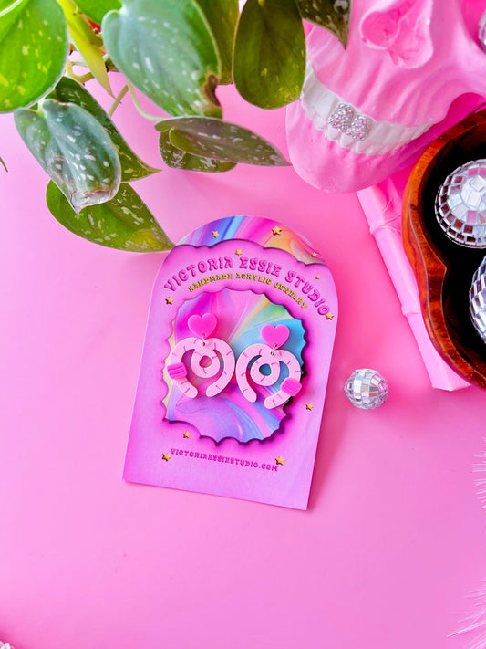 Heart Worm - Earrings