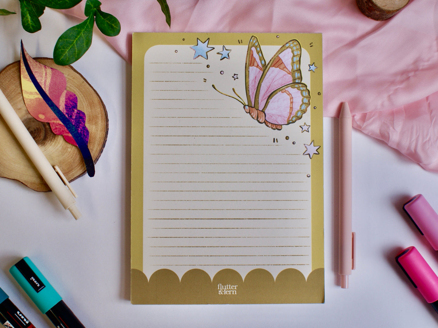 Butterfly - A5 Notepad