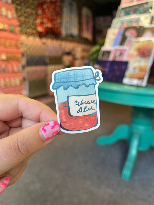 Jam Jar - Sticker