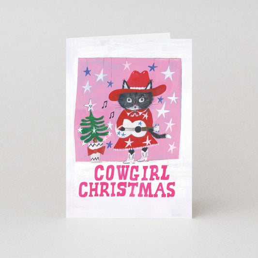 Cowgirl Christmas - Christmas Card