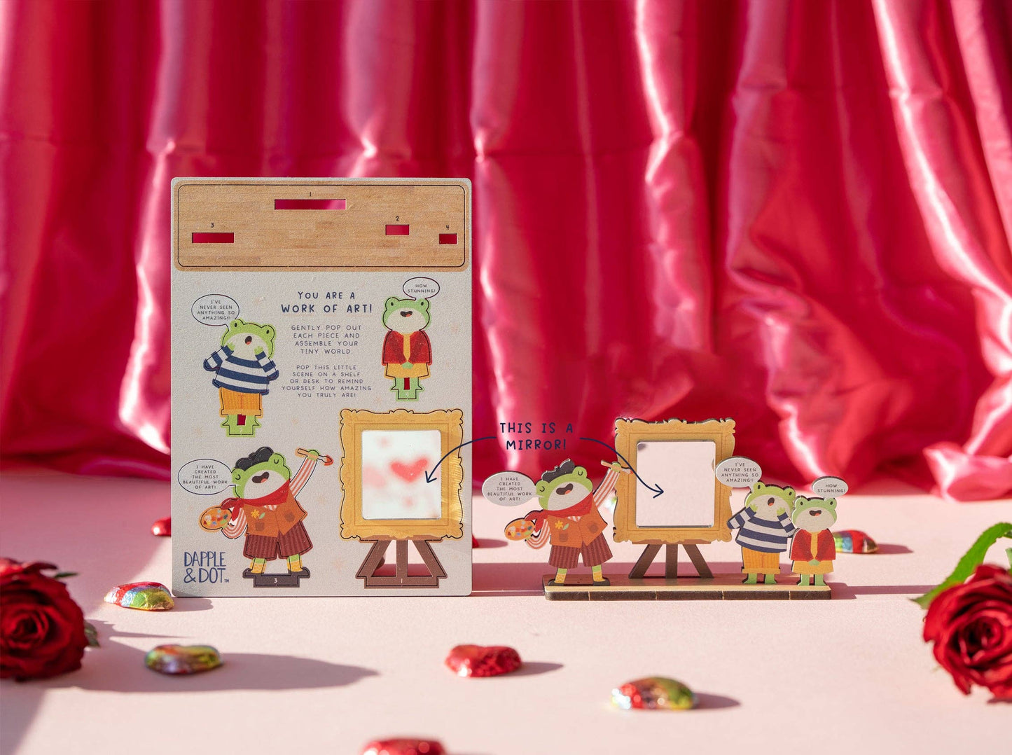 Work Of Art - Frogs - Pop Out Card