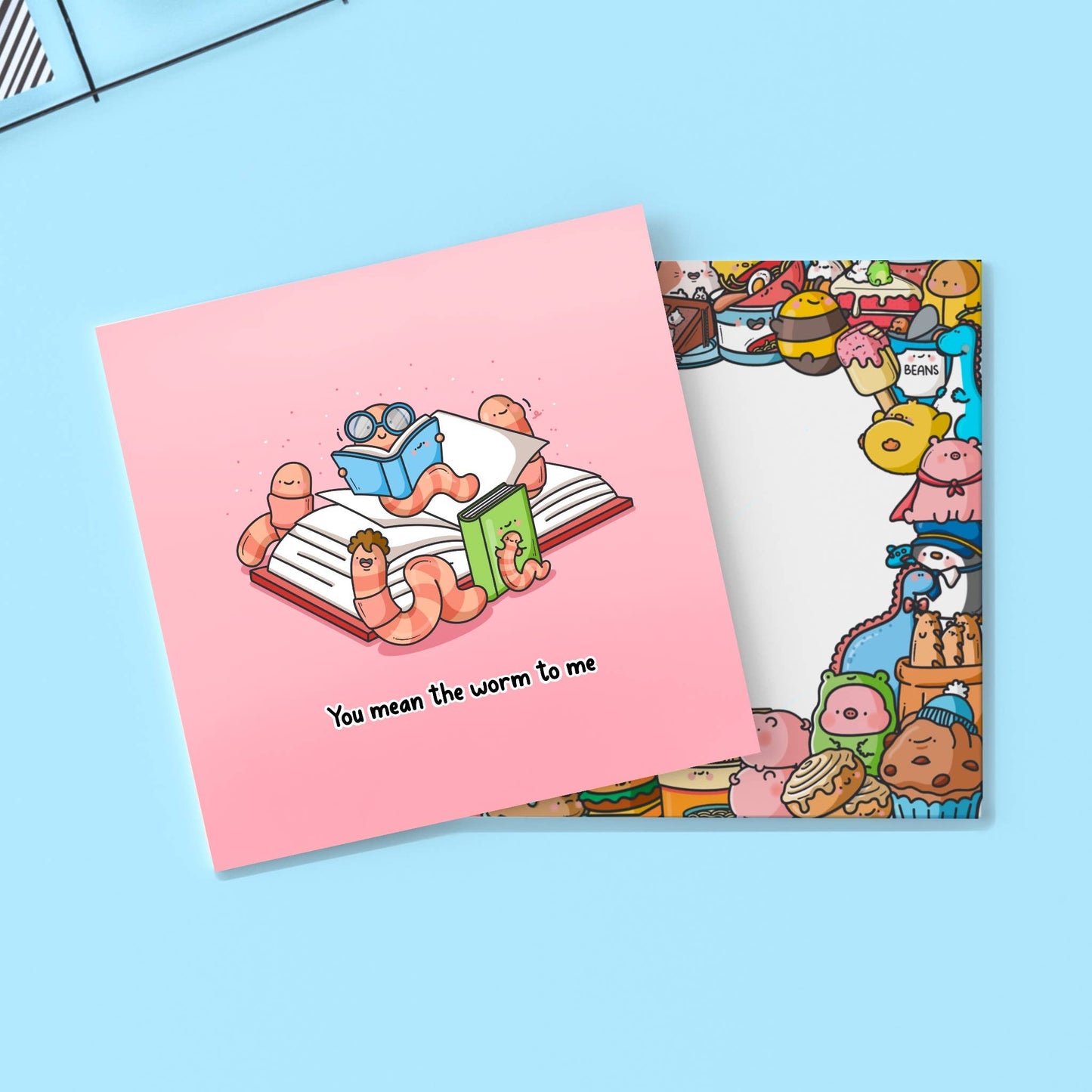 Worm - Square Card