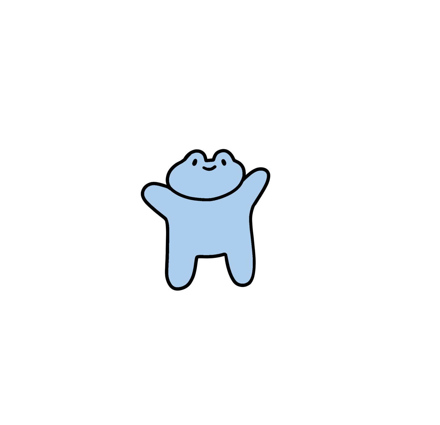 Rainbow Frogs - Sticker Pack