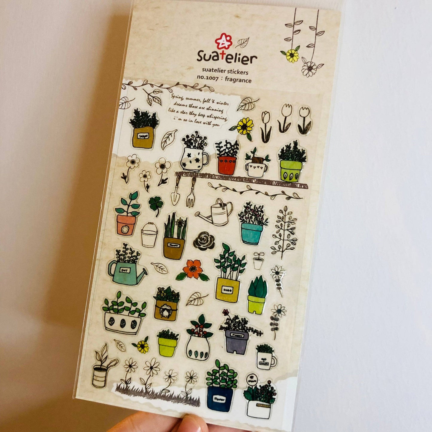 Suatelier - Fragrance - Sticker Sheet