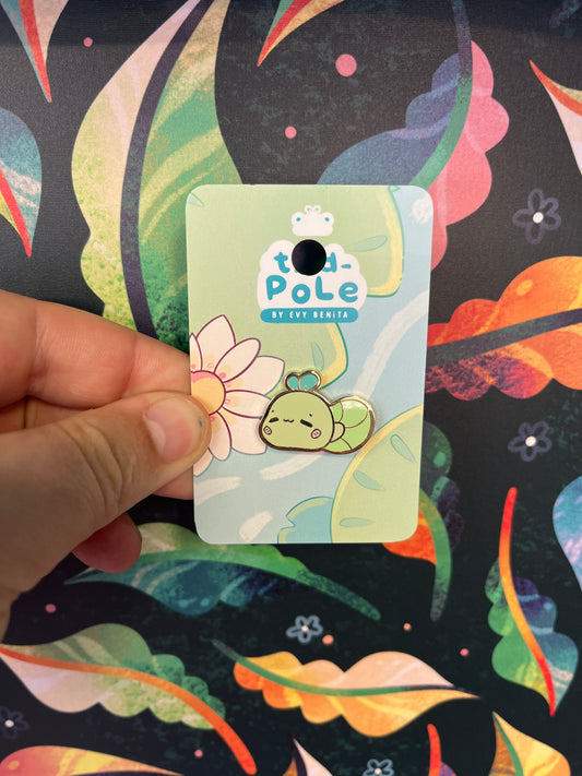 Green Tadpole - Enamel Pin