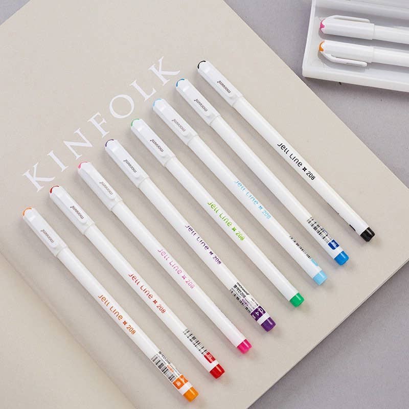 Monami 8 pen set| Colourful pen set