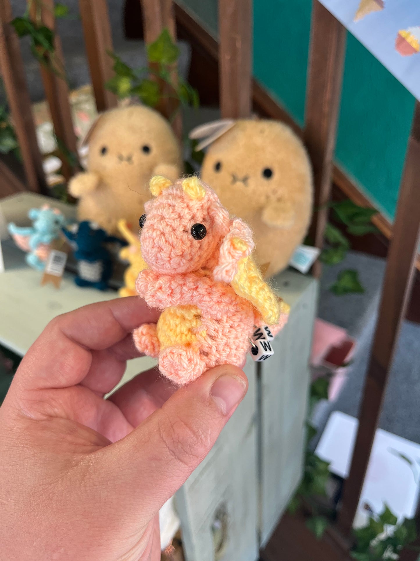 MIni Dragon - Crochet Plushie