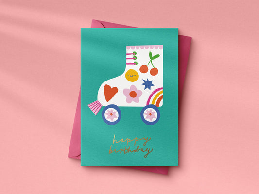 Roller Skate - A6 Card