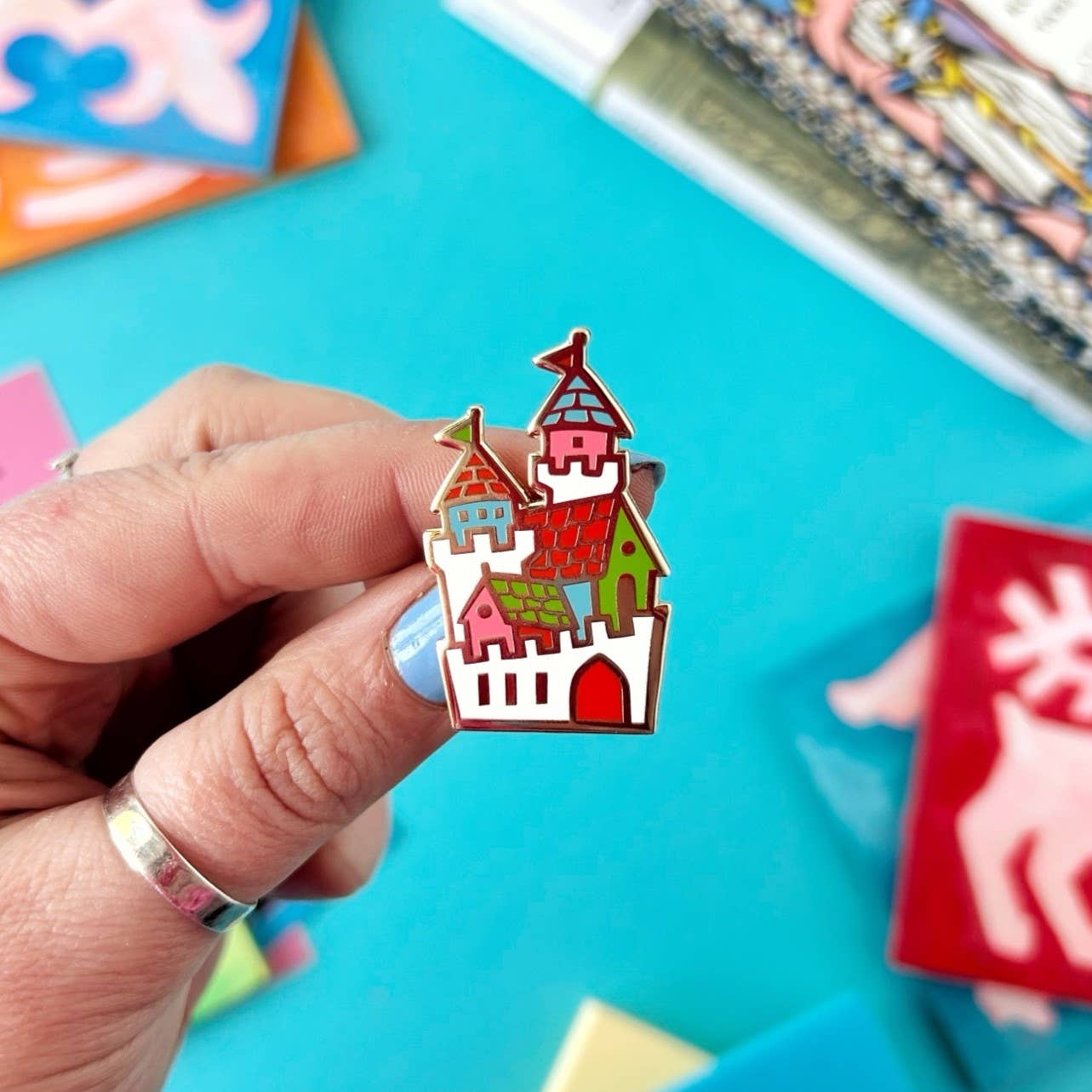 Medieval Castle - Enamel Pin