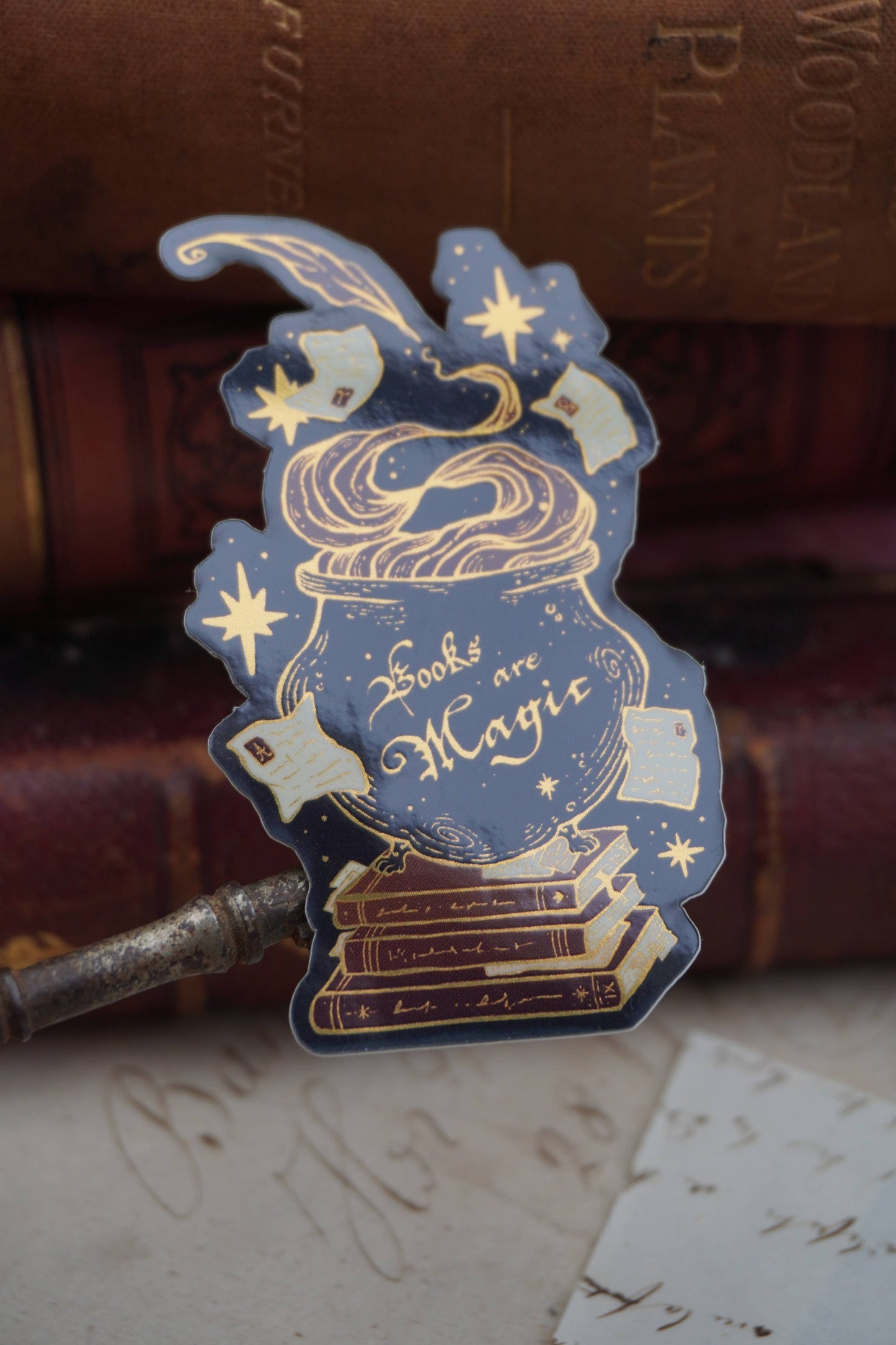 Books are Magic Cauldron - Sticker