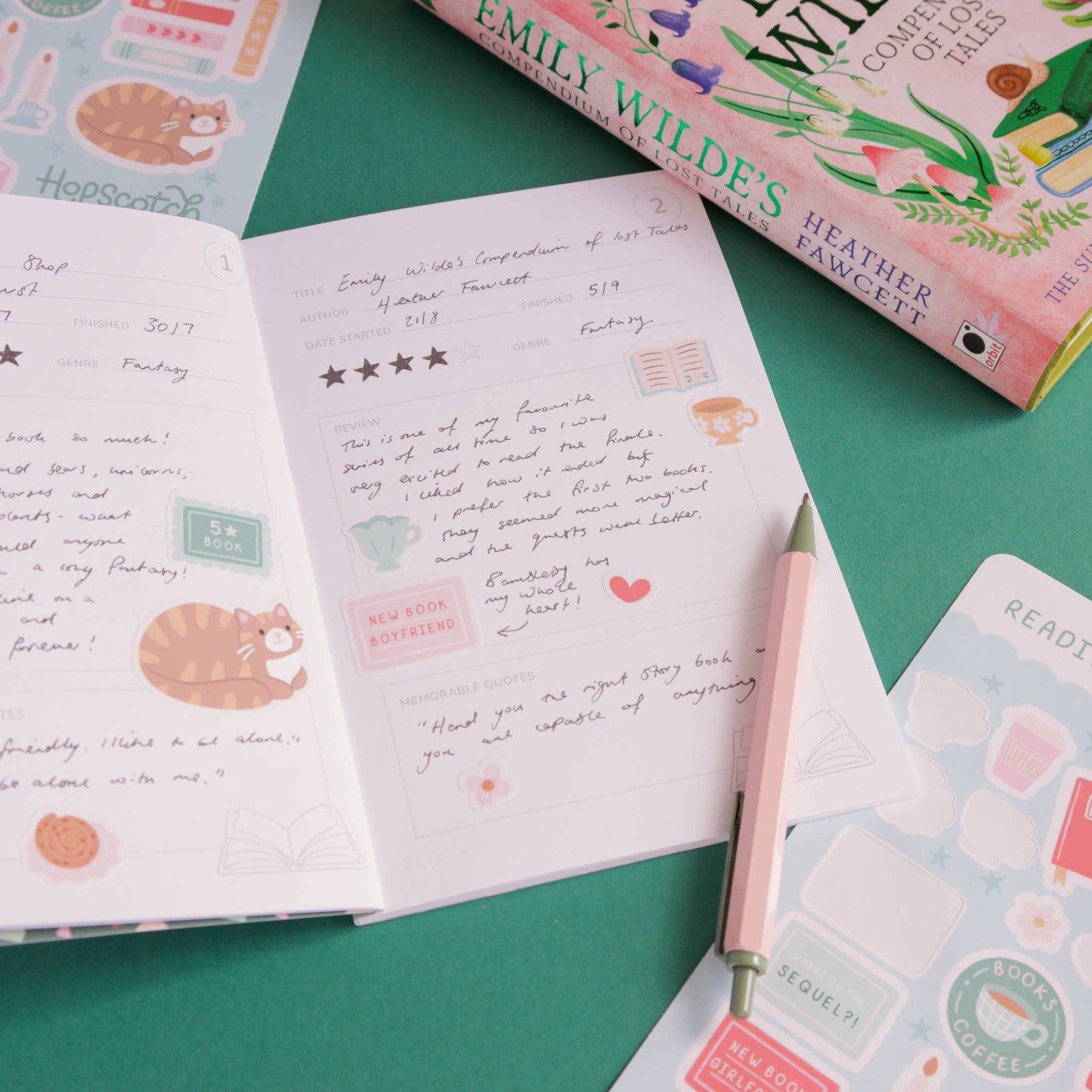 Reading Journal – Review Notebook