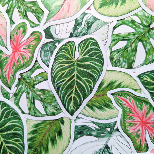Tropical Leaves - Sticker Pack