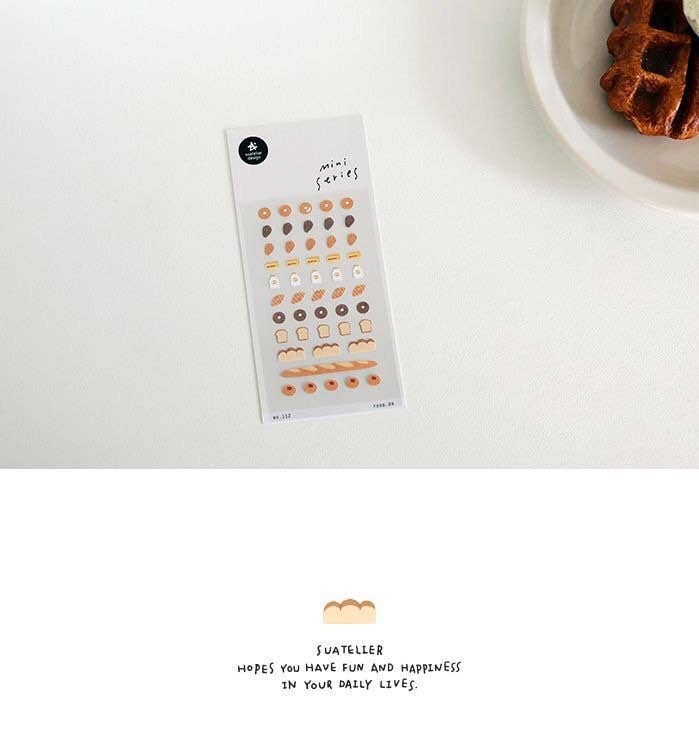 Suatelier - Food.04 - Sticker Sheet