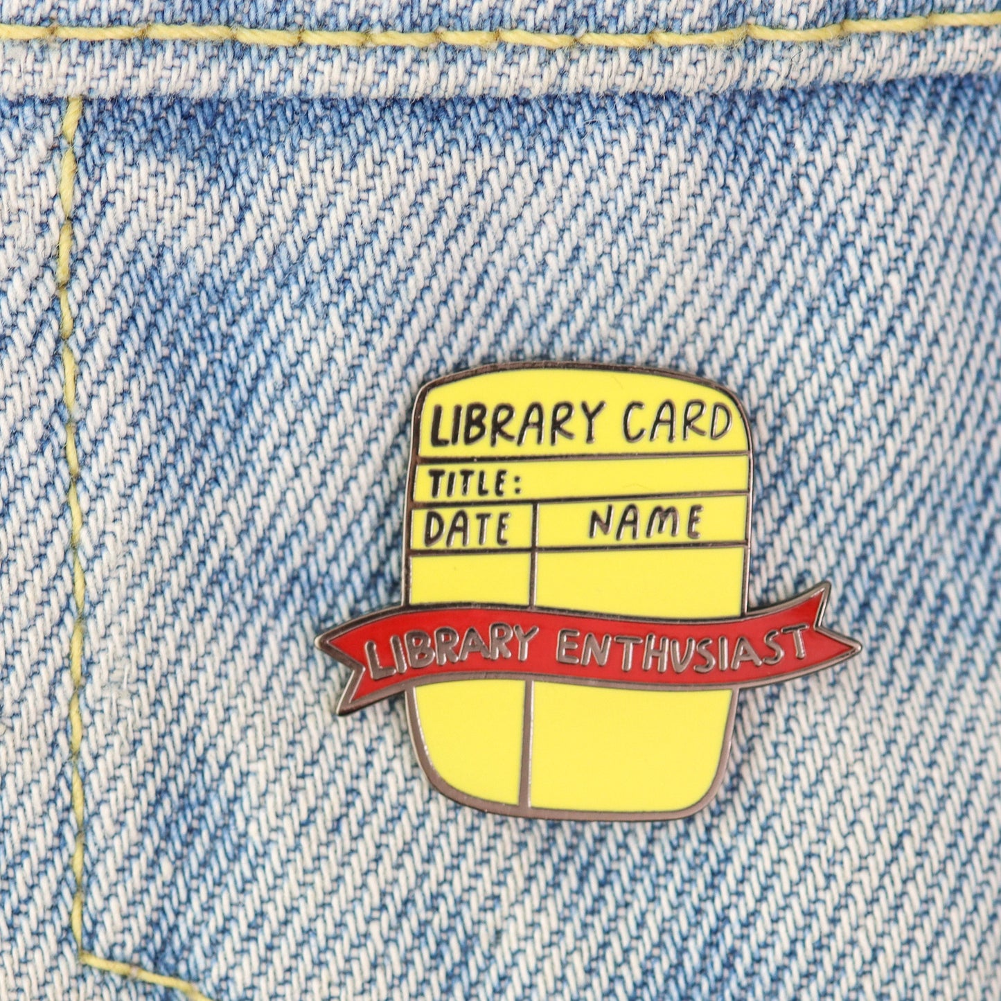 Library Enthusiast - Enamel Pin