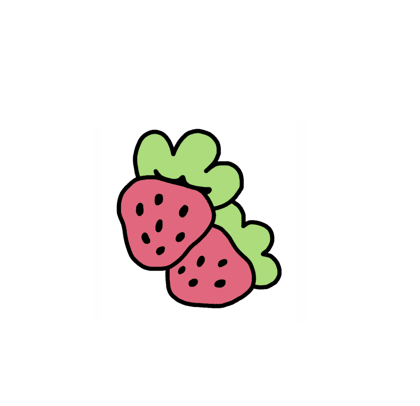 Strawberry Frogs - Sticker Pack