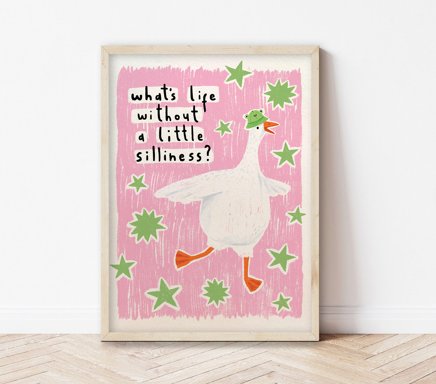 Silly Goose - A4 Print