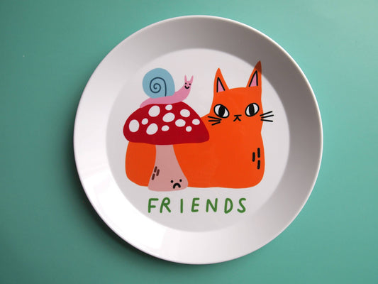 Cat Friends - Party Plate