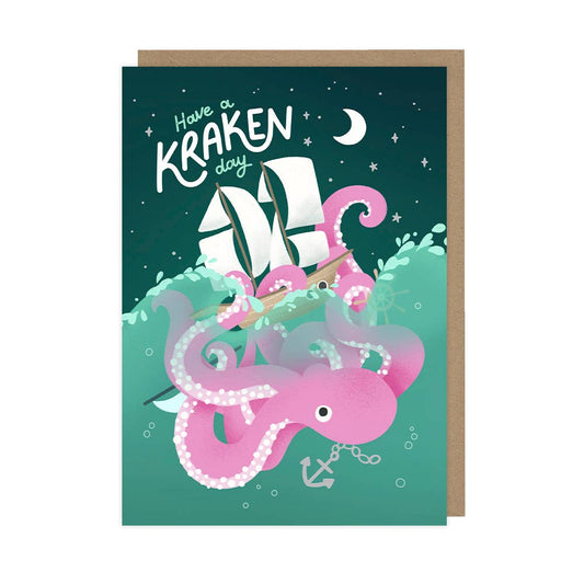 Have A Kraken Day - A6 Card