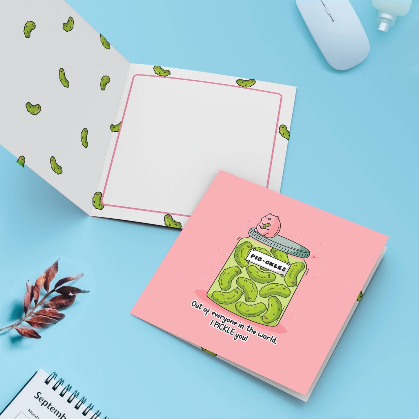 Pickles Card - Square Card